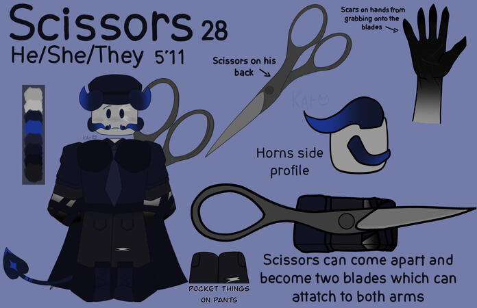 Scissors phighting oc